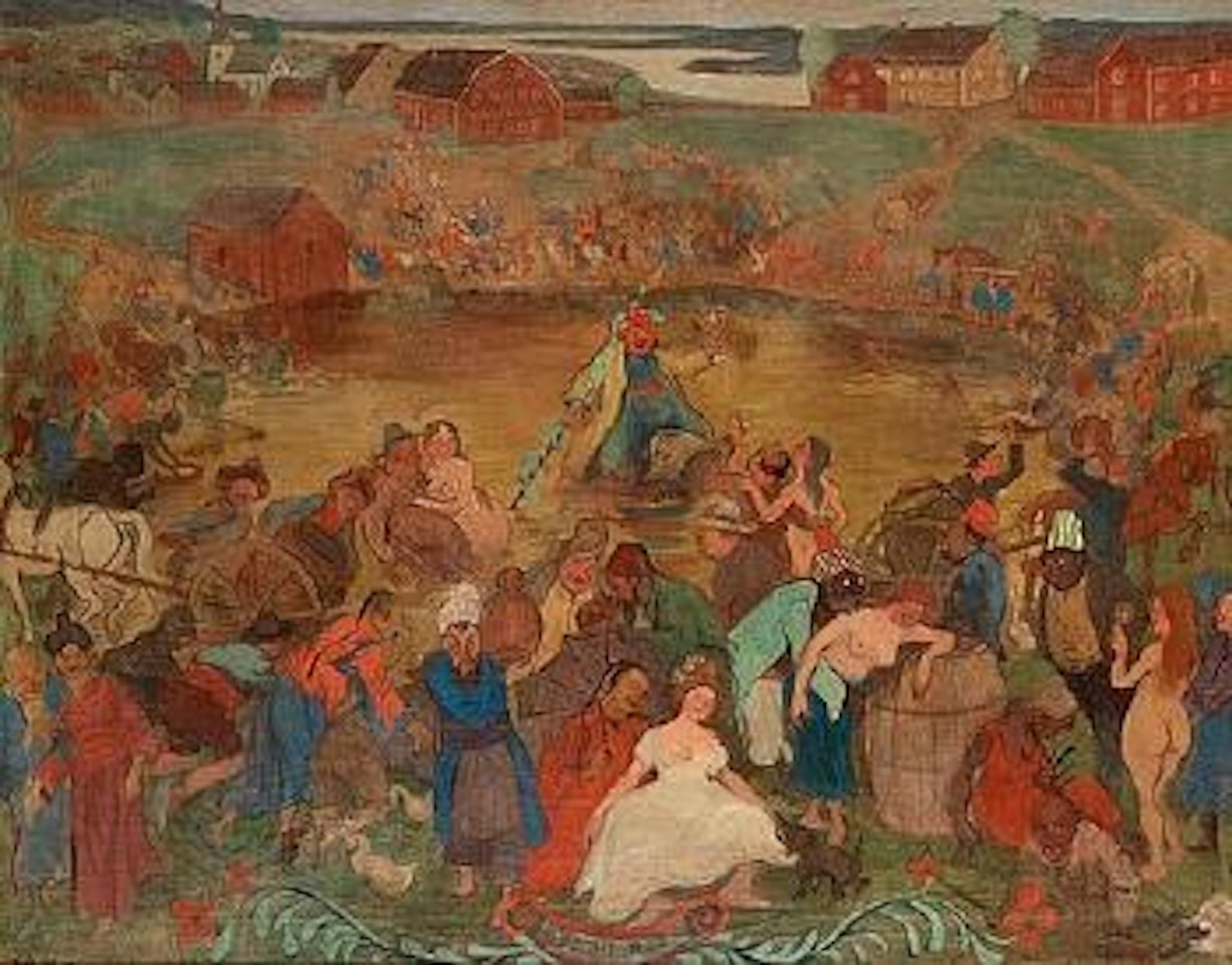 Bachi sjö (The Sea of Bacchus) by Ivar Arosenius