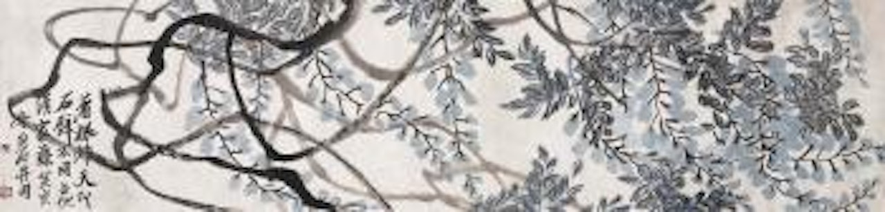 Wisteria by Qi Baishi