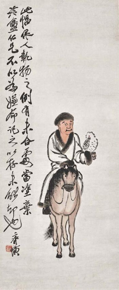 Hunting by Qi Baishi