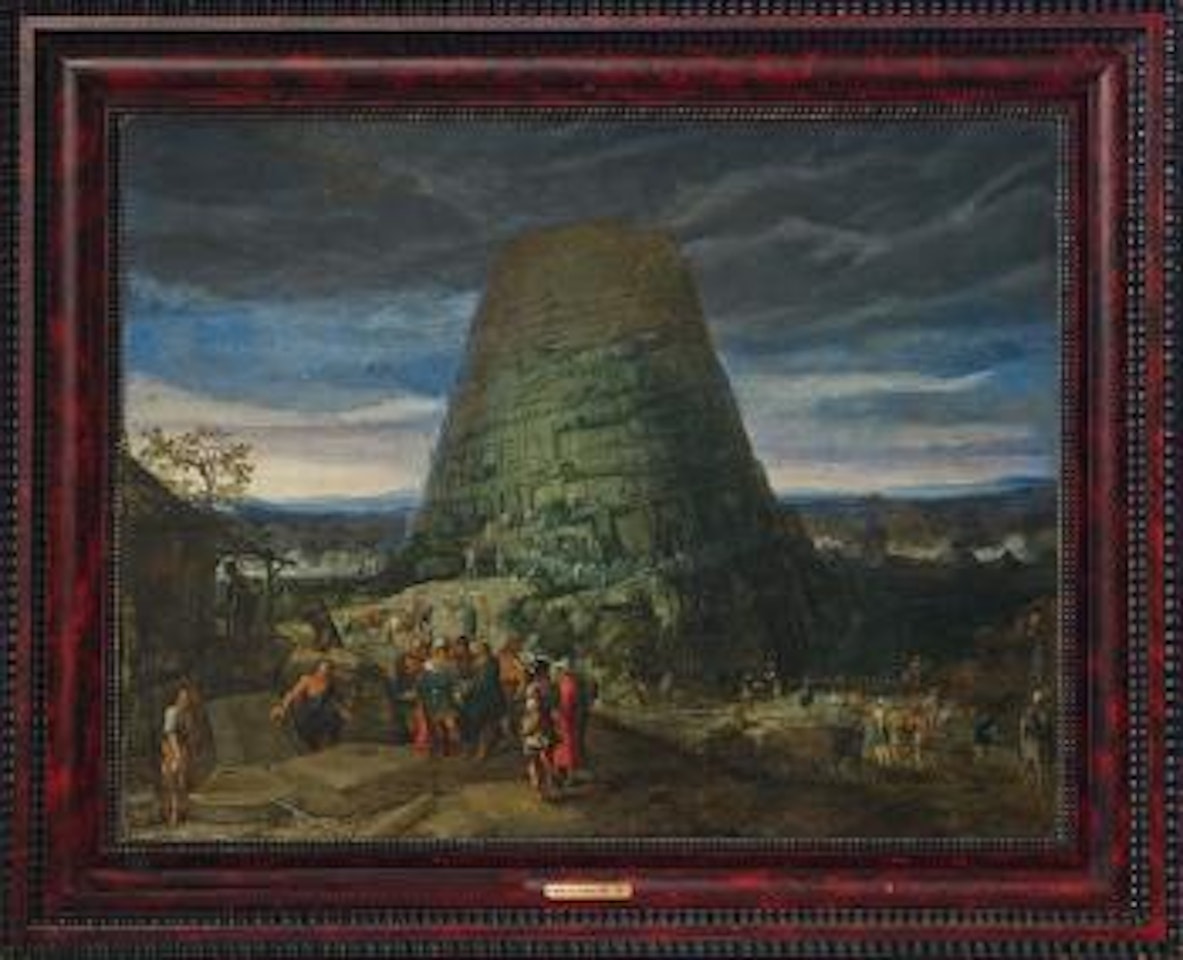 Der Turmbau zu Babel by Adriaen van Stalbemt