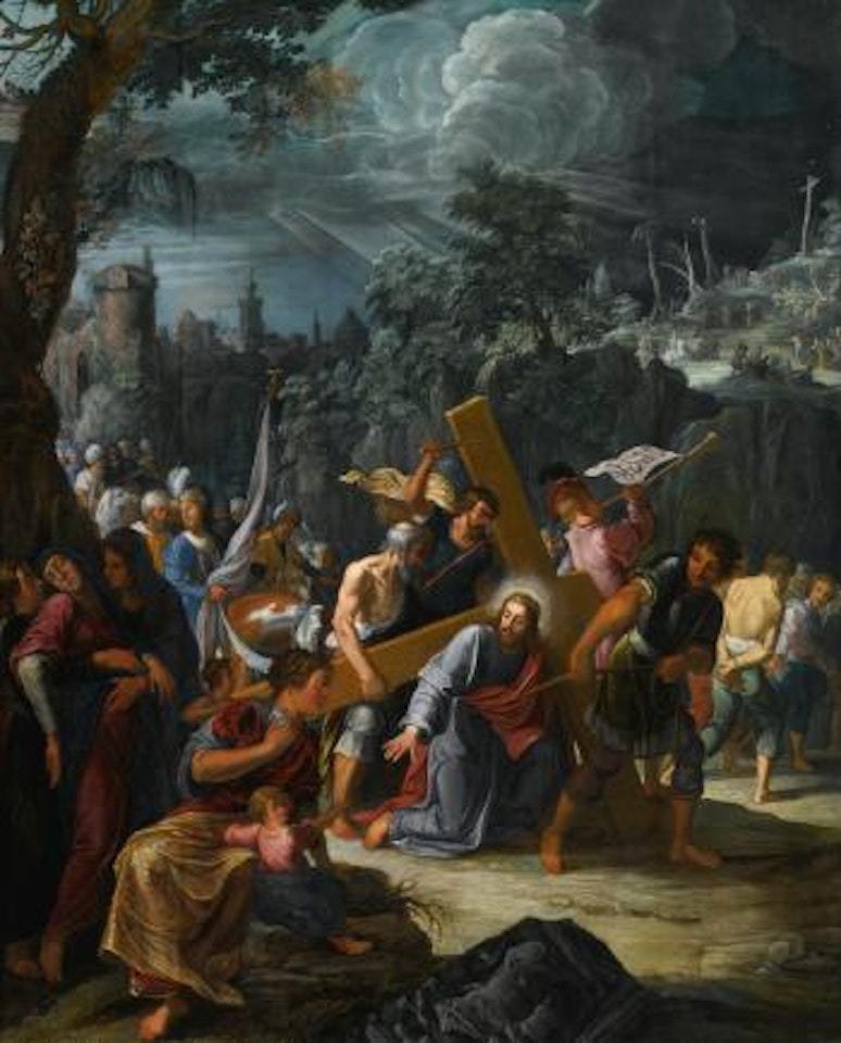 Christ on the road to Calvary by David Teniers II