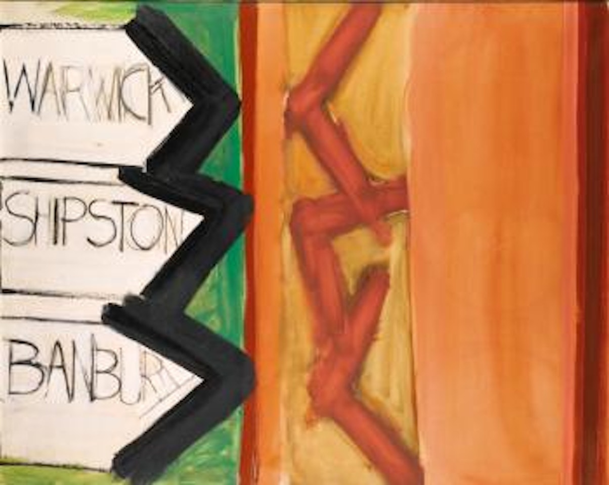 Sign for Banbury by Terry Frost