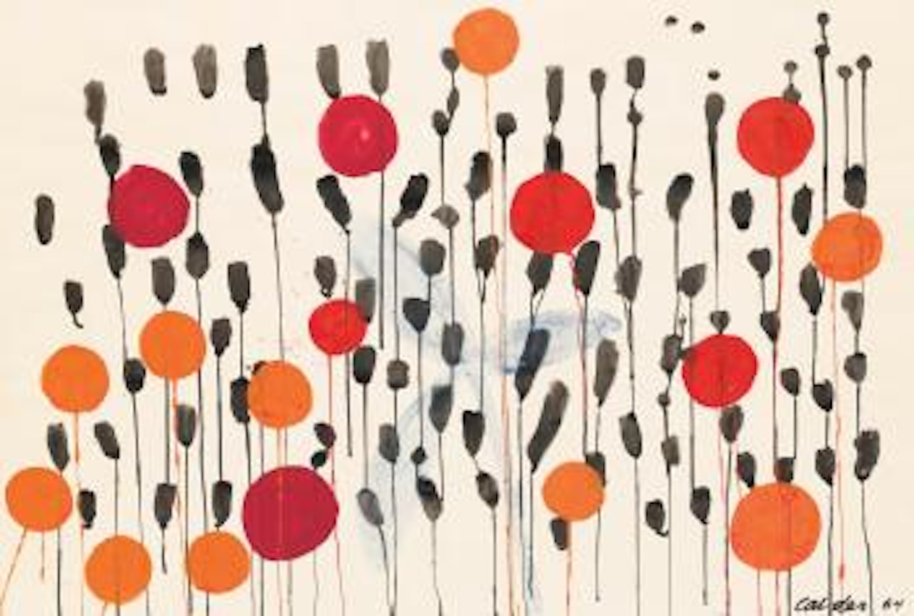 Balloons and Blue Flower by Alexander Calder