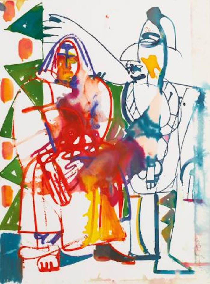 Obeah with Bird Loa by Romare Bearden