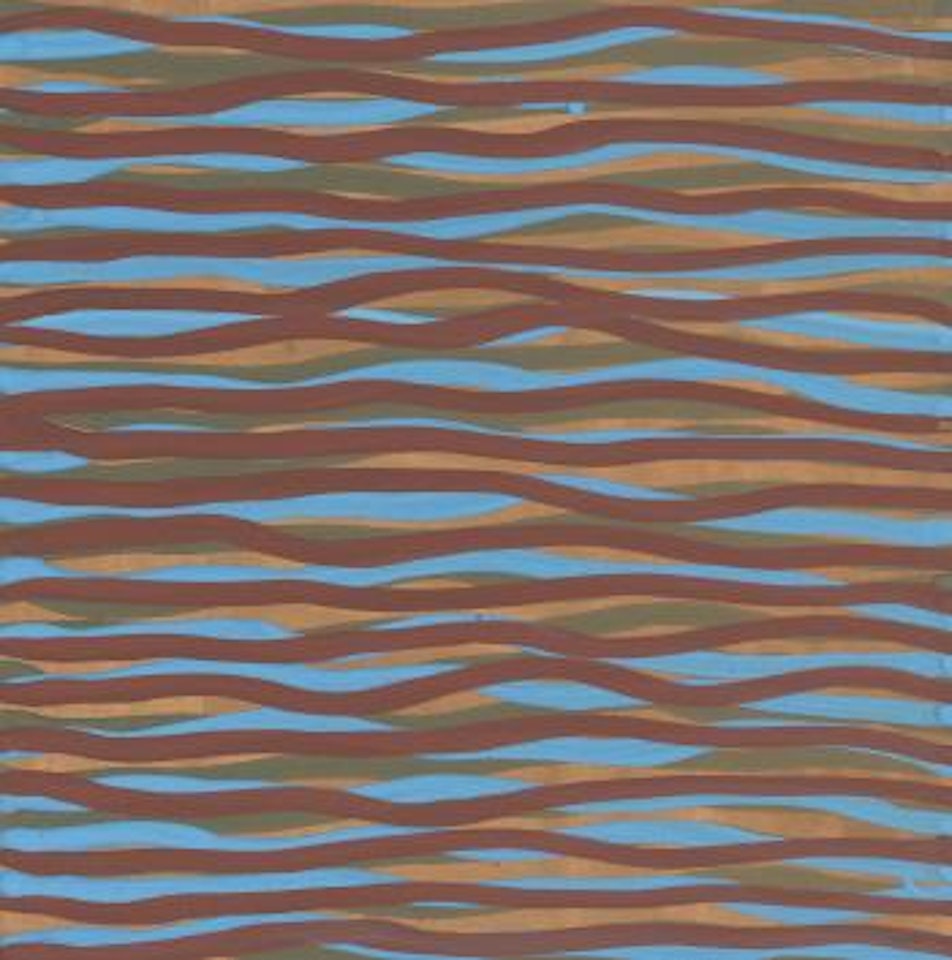Horizontal bands by Sol LeWitt