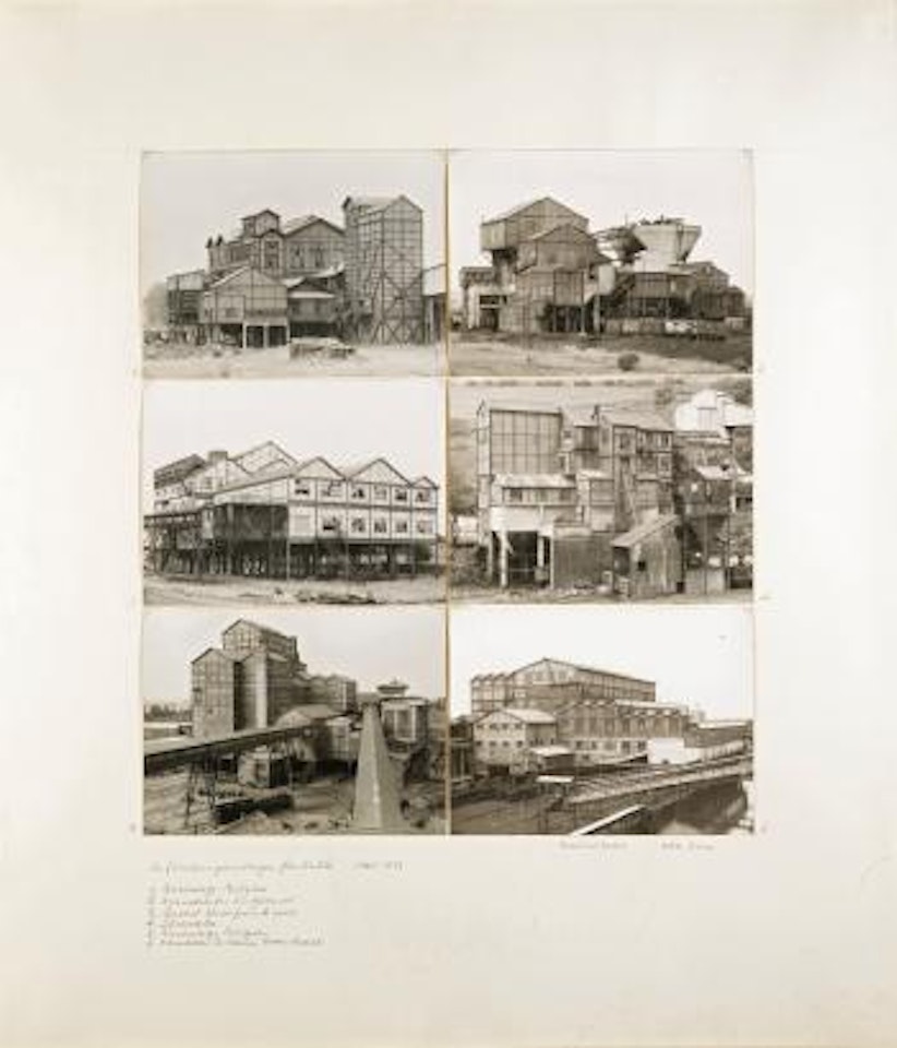 Aufbreitungsanlange Für Kohle (Processing Plants for Coal) by Bernd & Hilla Becher
