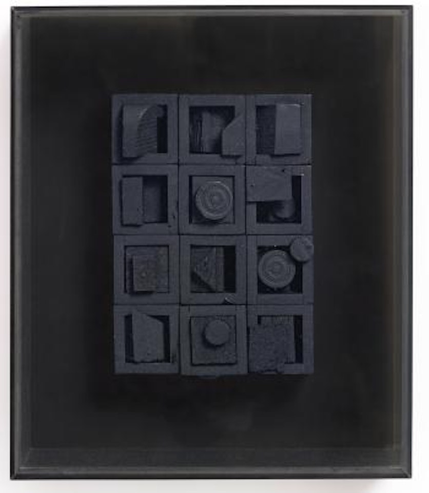Diminishing reflection VII by Louise Nevelson