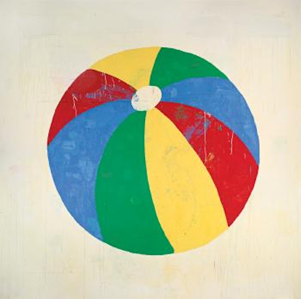 Beachball Painting #2 by Donald Baechler