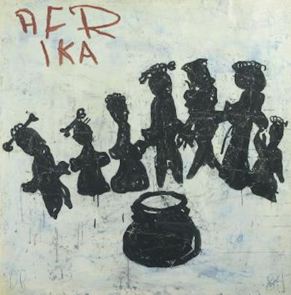 Untitled (Afrika) by Donald Baechler