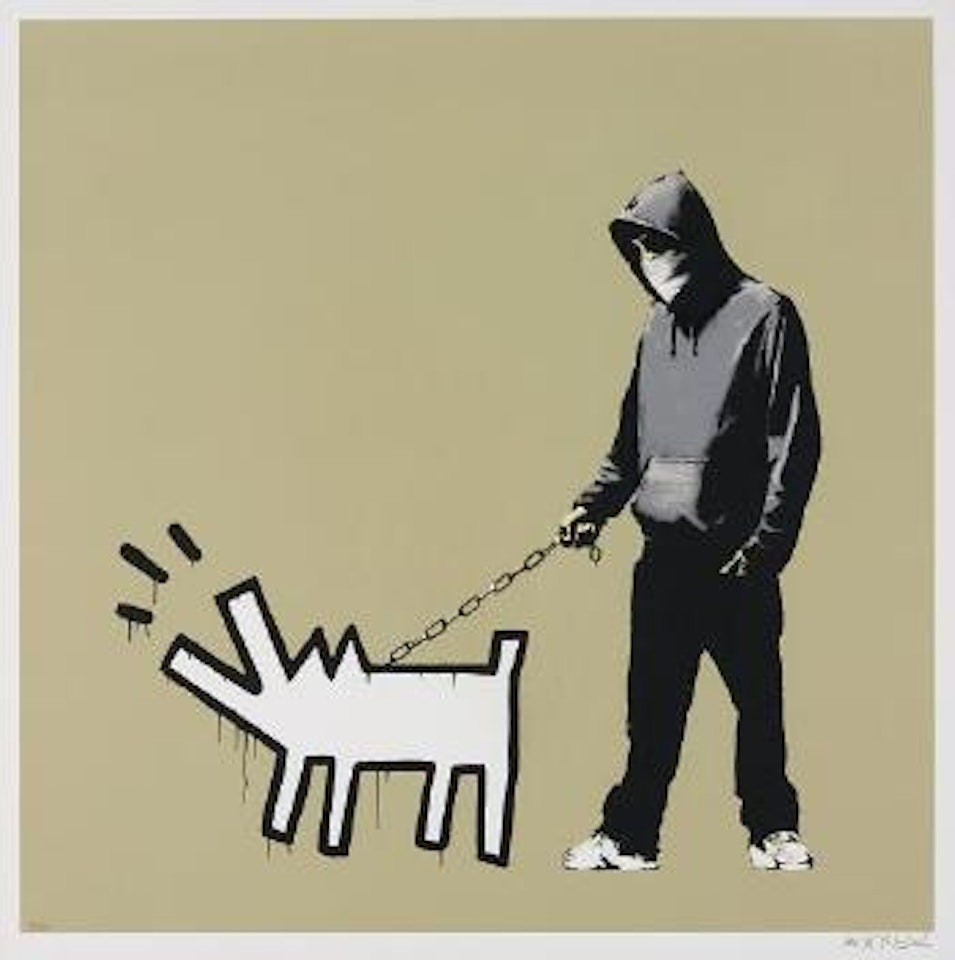 Choose Your Weapon (Khaki) by Banksy
