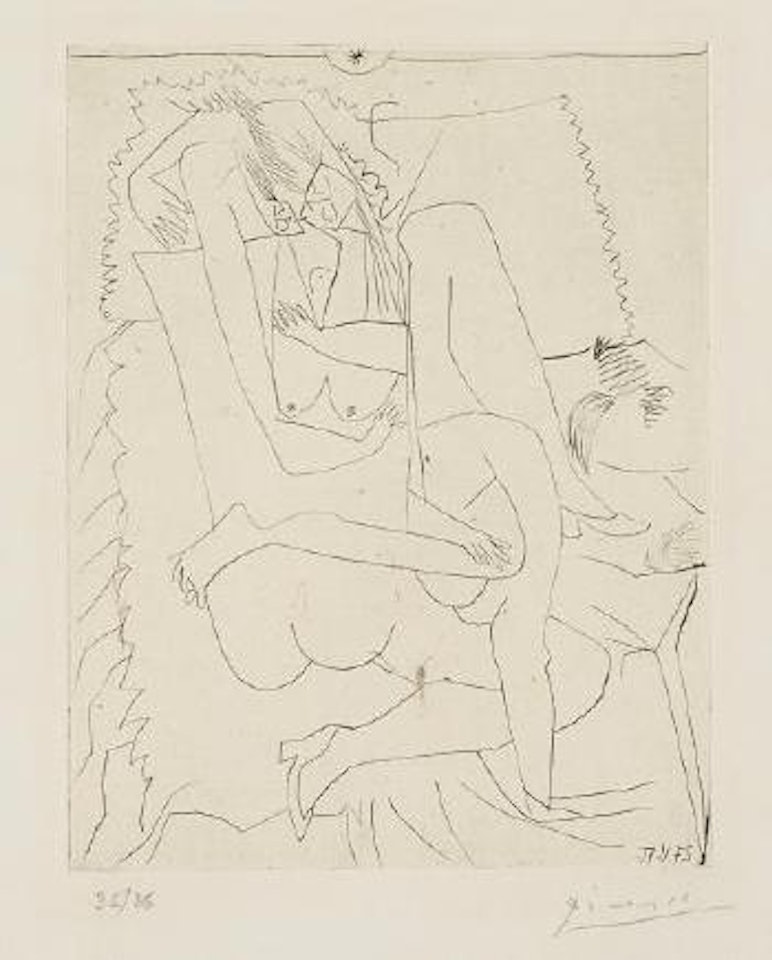 Le Couple (The Couple) by Pablo Picasso