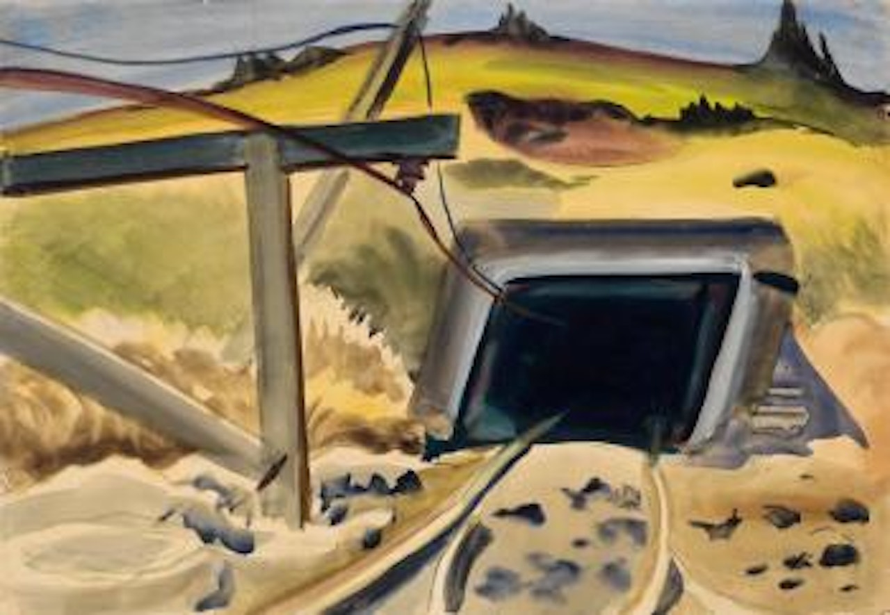 The Coal Mine by Charles Burchfield