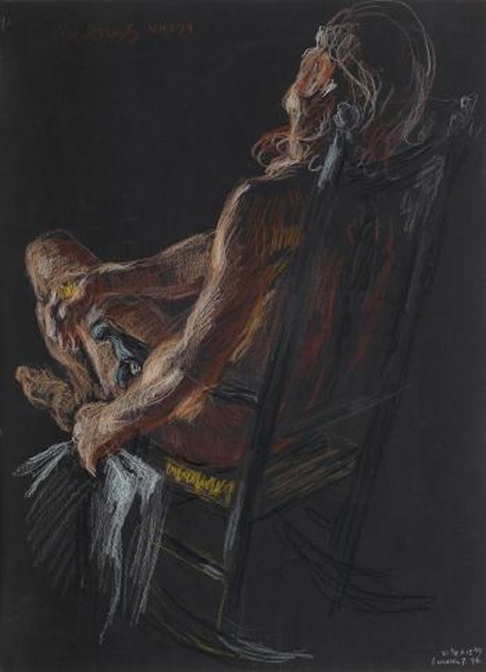 Jon on Rocking Chair (Nm 274) by Paul Cadmus