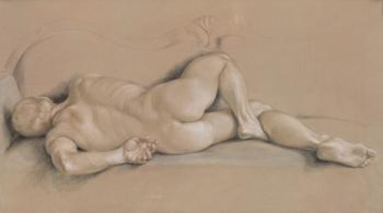 Male Nude (Nm 5) by Paul Cadmus