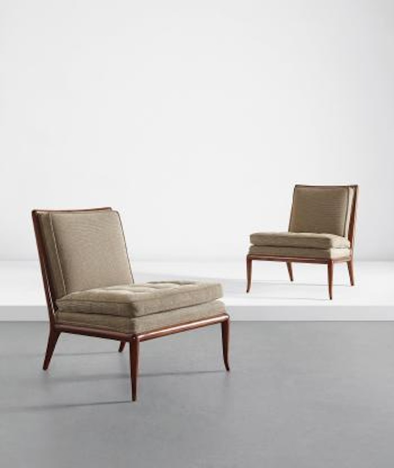 Pair of chairs, model no. WMB by Terence Harold Robsjohn-Gibbings