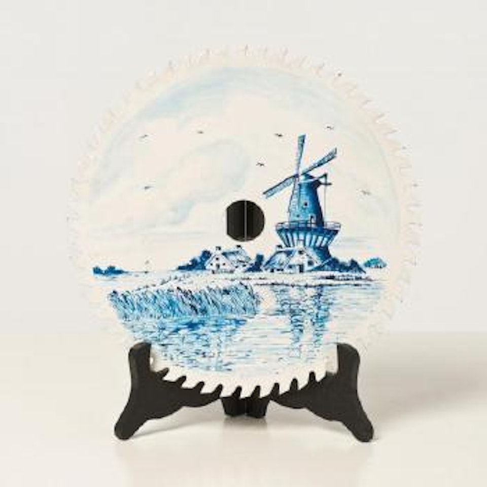 Delft Saw Blade by Wim Delvoye