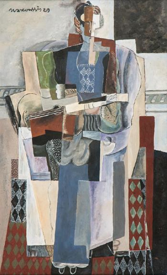 Personne à la guitare by Louis Marcoussis