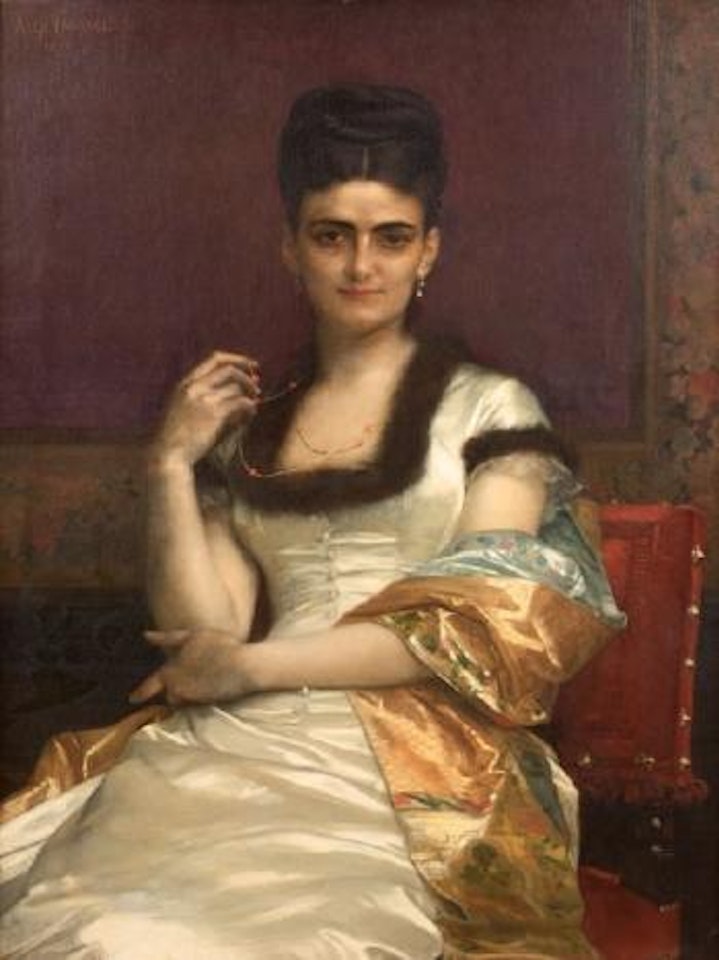 Portrait d'Henriette Pereire by Alexandre Cabanel