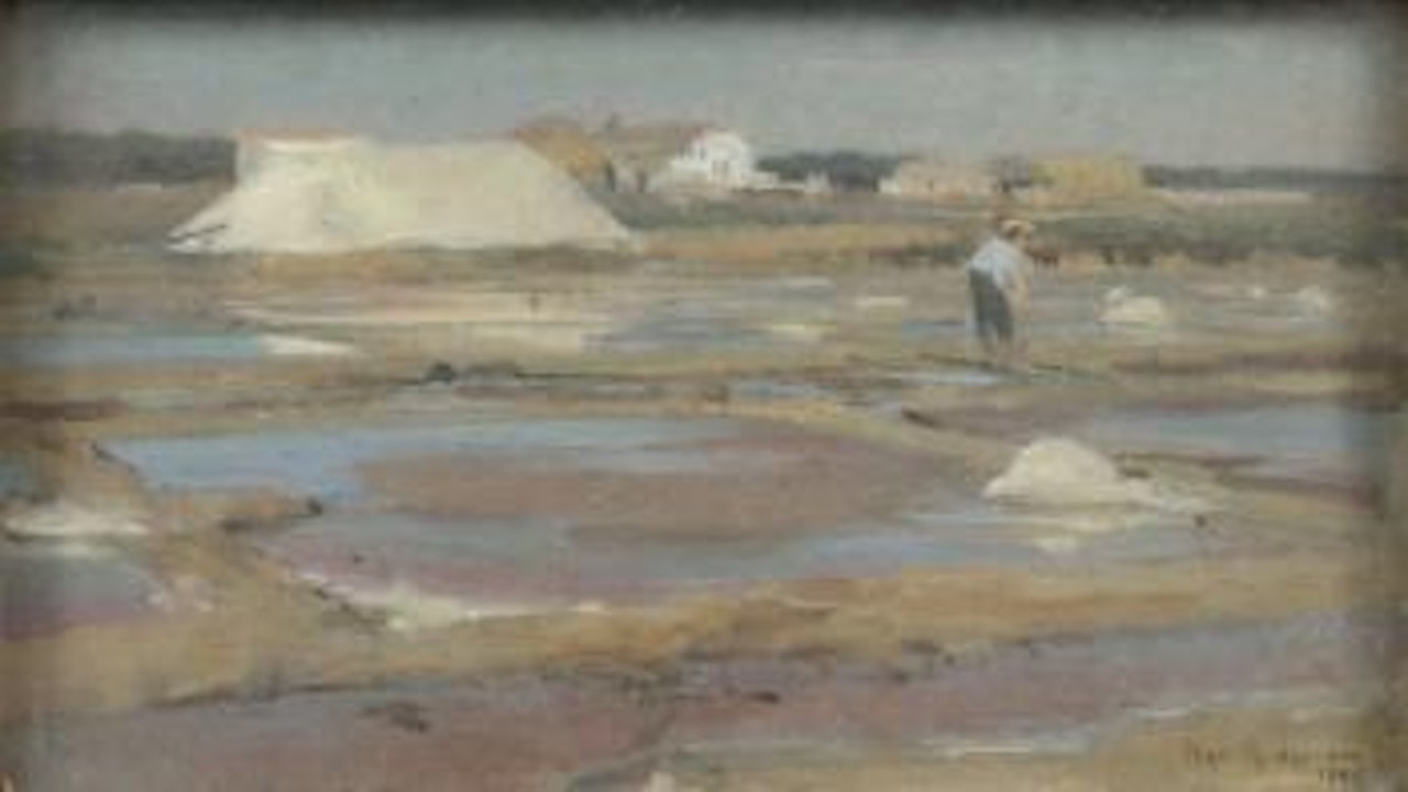 Marais salants by Henri Émilien Rousseau