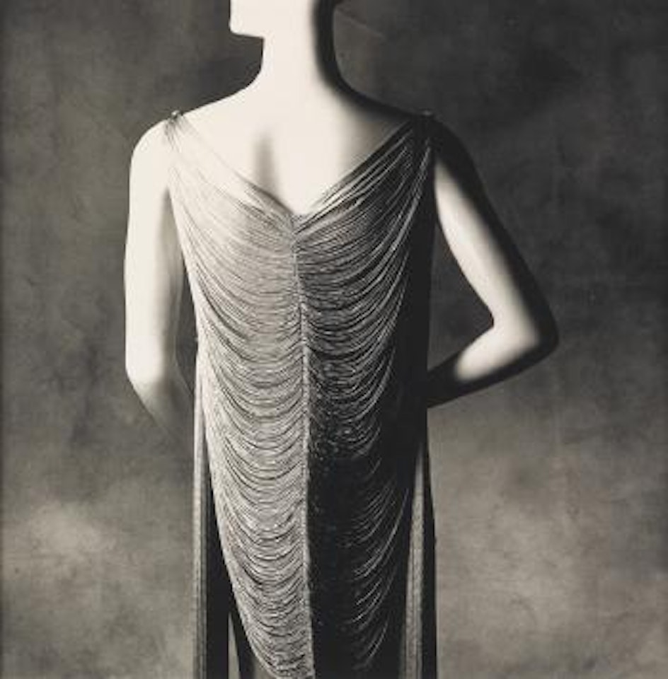 Vionnet lampshade dress by Irving Penn