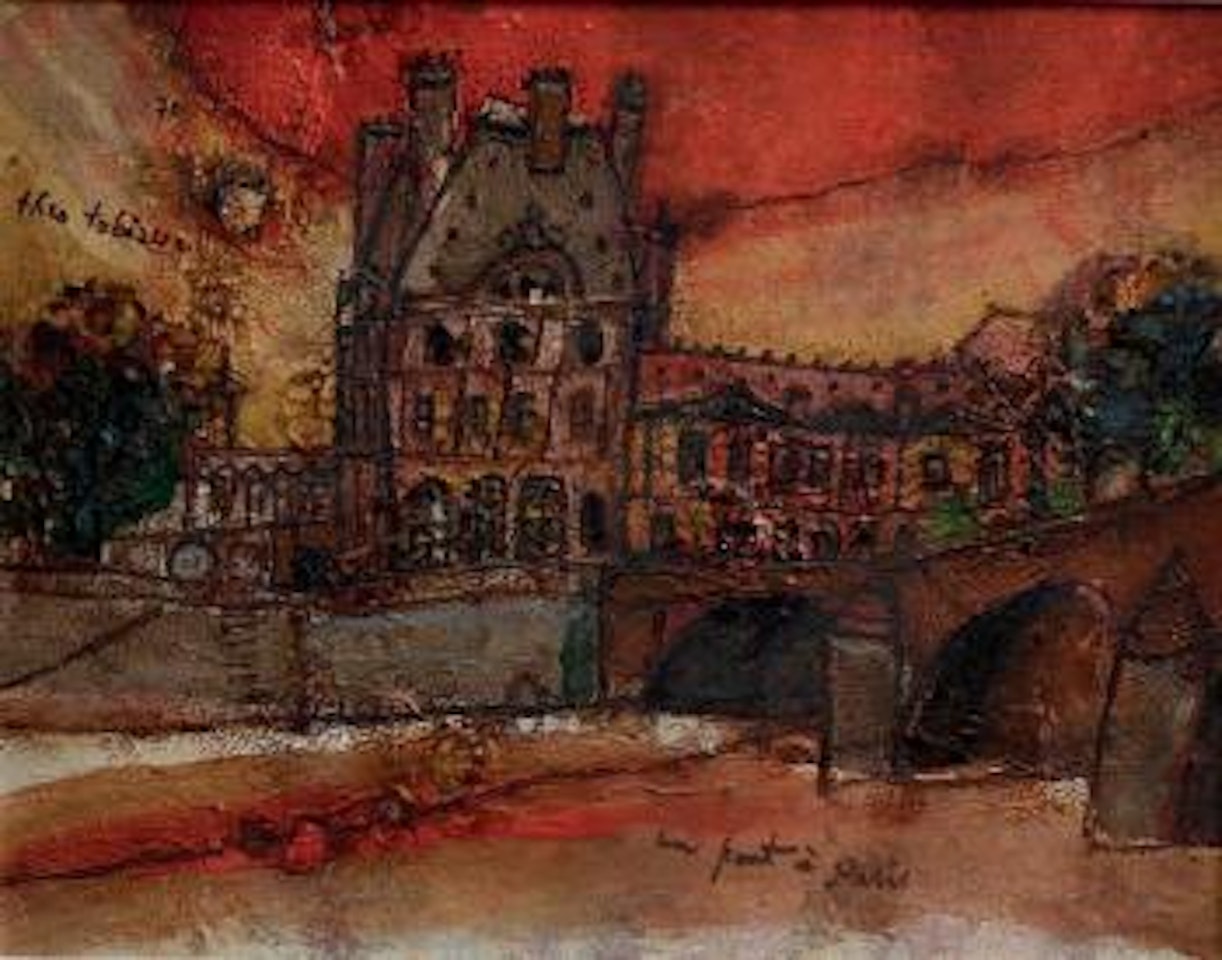 Un pont à Paris by Théo Tobiasse