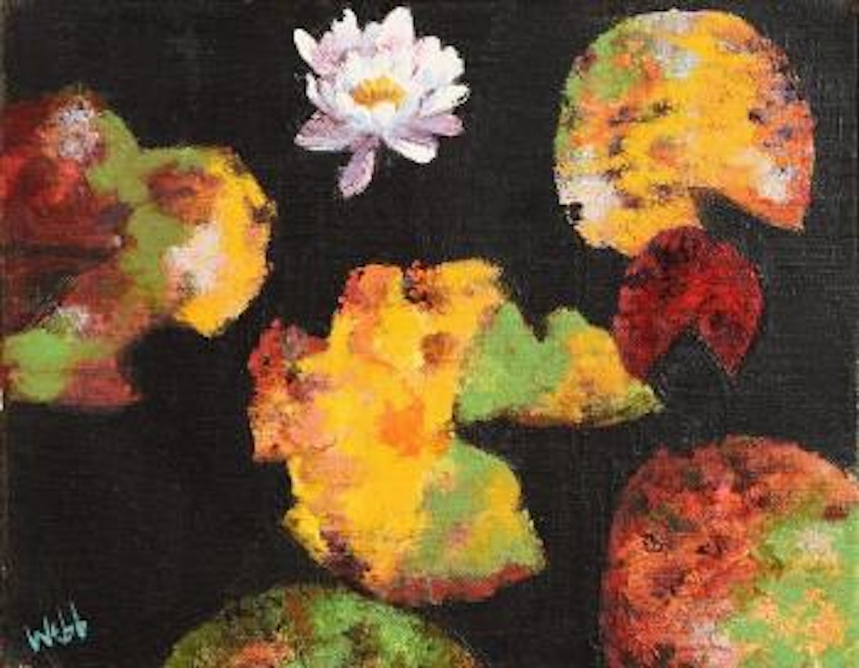 Lily Pond by Kenneth Webb