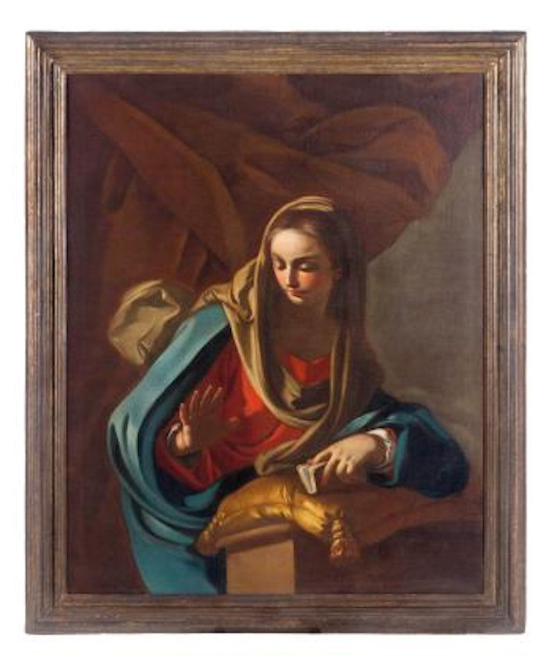 Angelo annunciante. Madonna annunciata by Francesco de Mura