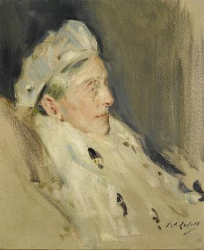 Portrait of a lady by Francis Campbell Boileau Cadell