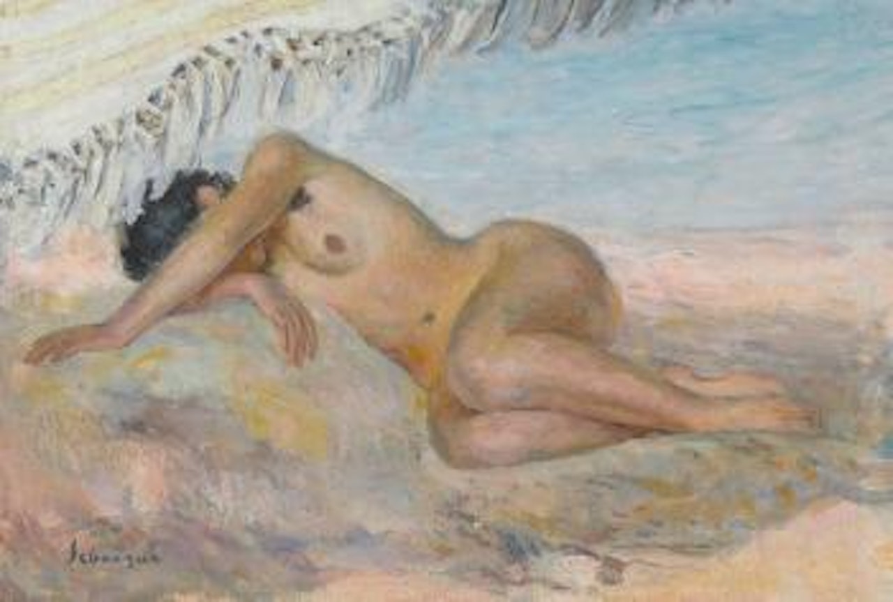 Nu sur la plage by Henri Lebasque