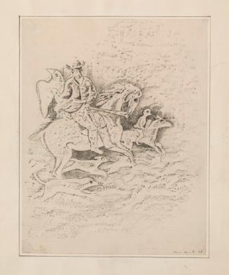 Roi des Aulnes (Erlkönig) by Max Ernst