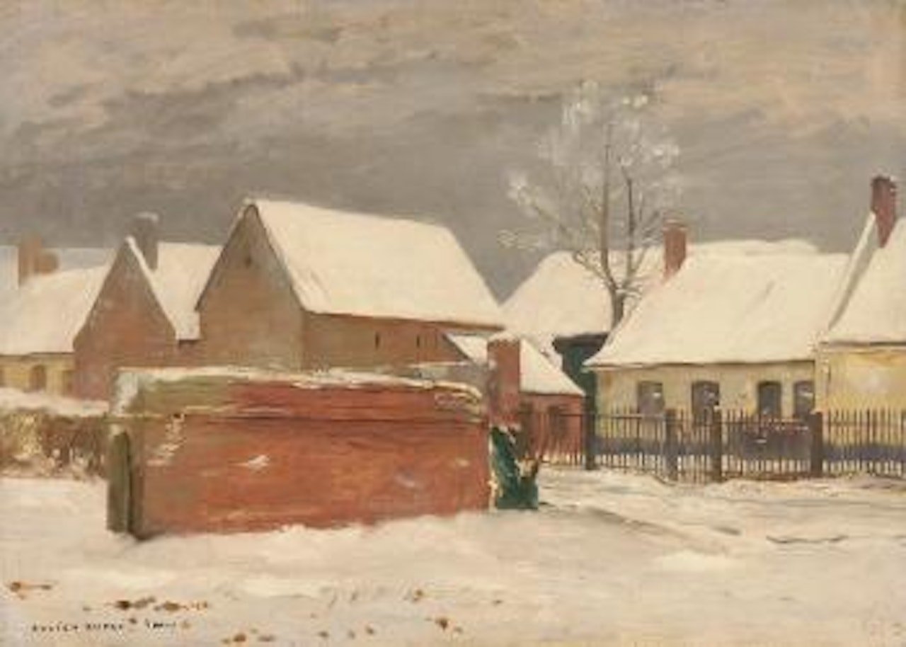 Winter in Nauroy by Julien Dupré