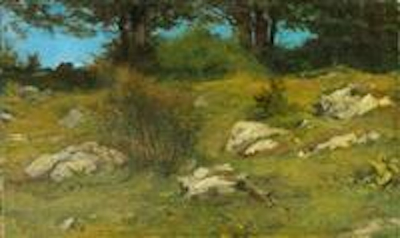Jura Landscape by Albert Anker