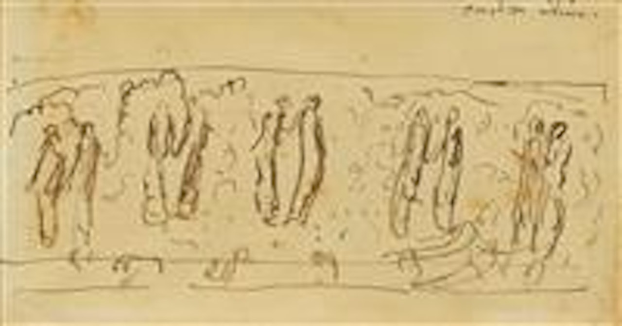Figure Study 'Emotion Intime' by Ferdinand Hodler