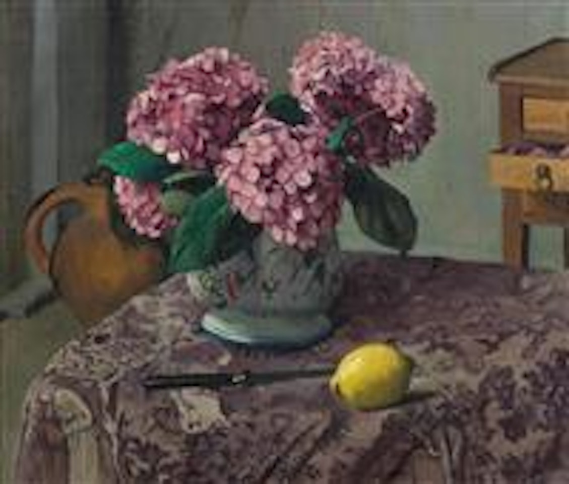 Hortensia Et Citron by Félix Vallotton