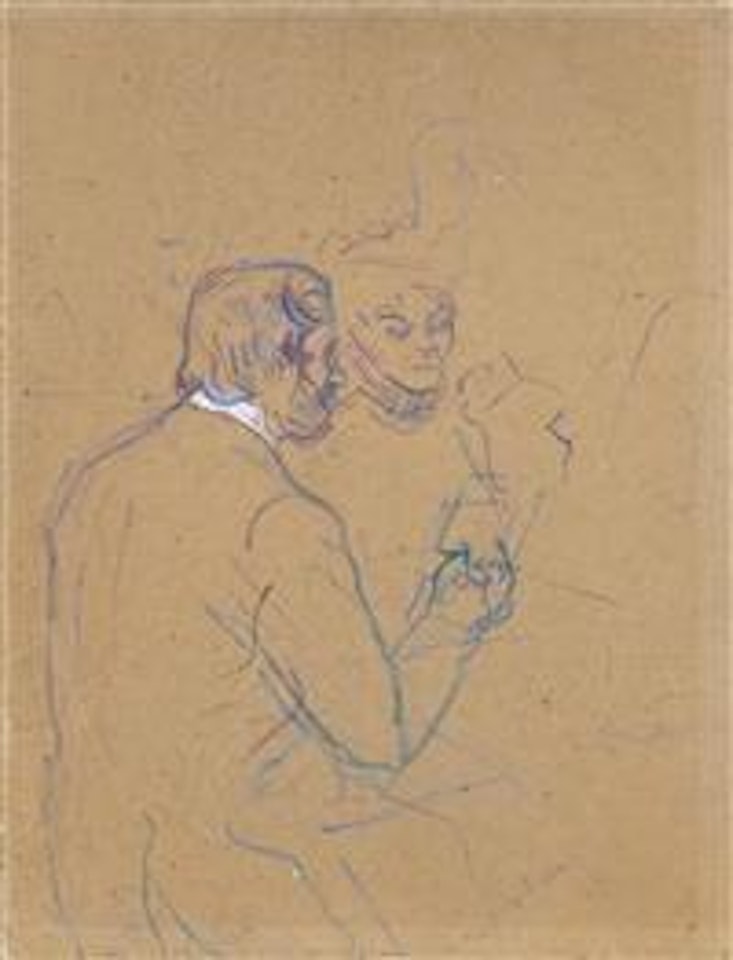 Snobisme Ou Chez Larue by Henri de Toulouse-Lautrec