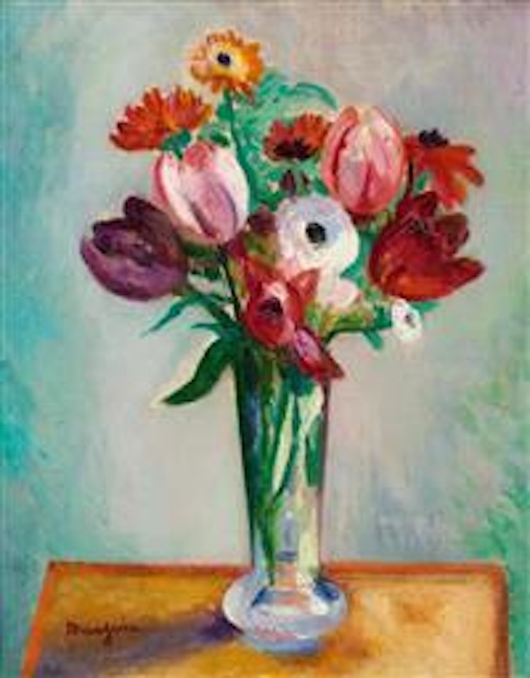 Vase Des Fleurs by Henri Manguin