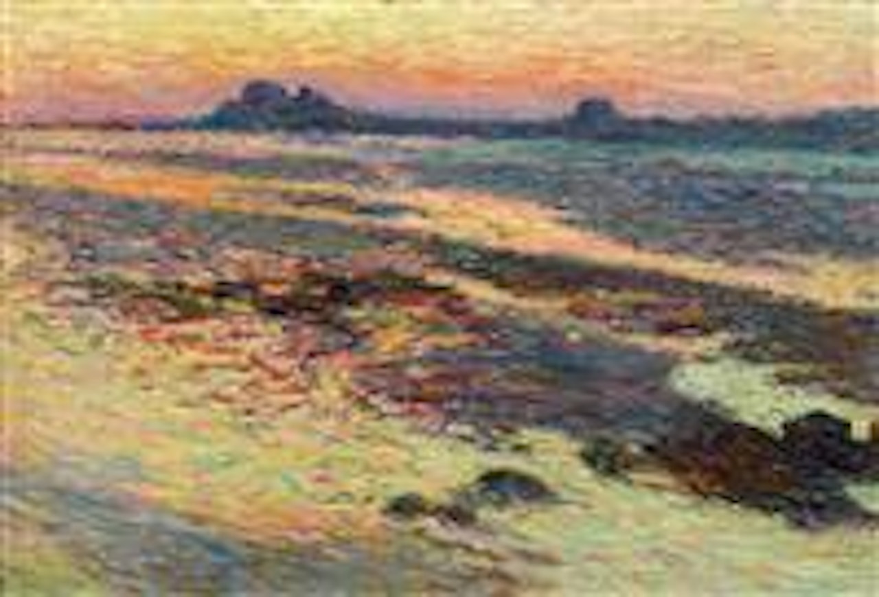 Rochers Sur La Mer by Henri Jean Guillaume Martin