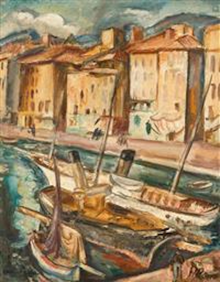 Le Port De Toulon by Othon Friesz