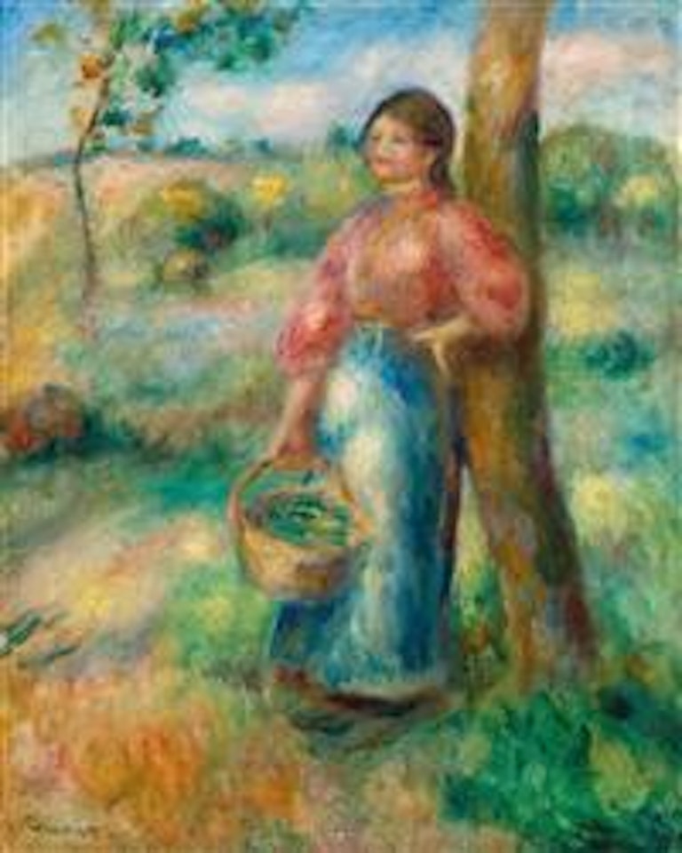 La Bergére by Pierre-Auguste Renoir