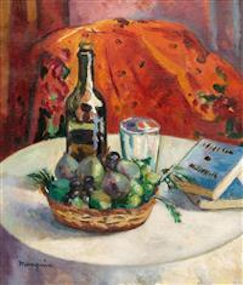 Still Life With Fruits by Henri Manguin