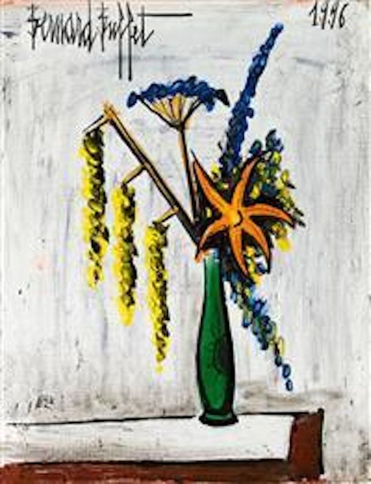 Fleurs Dans Un Vase by Bernard Buffet