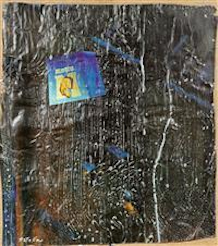 M (Motta) by Mimmo Rotella