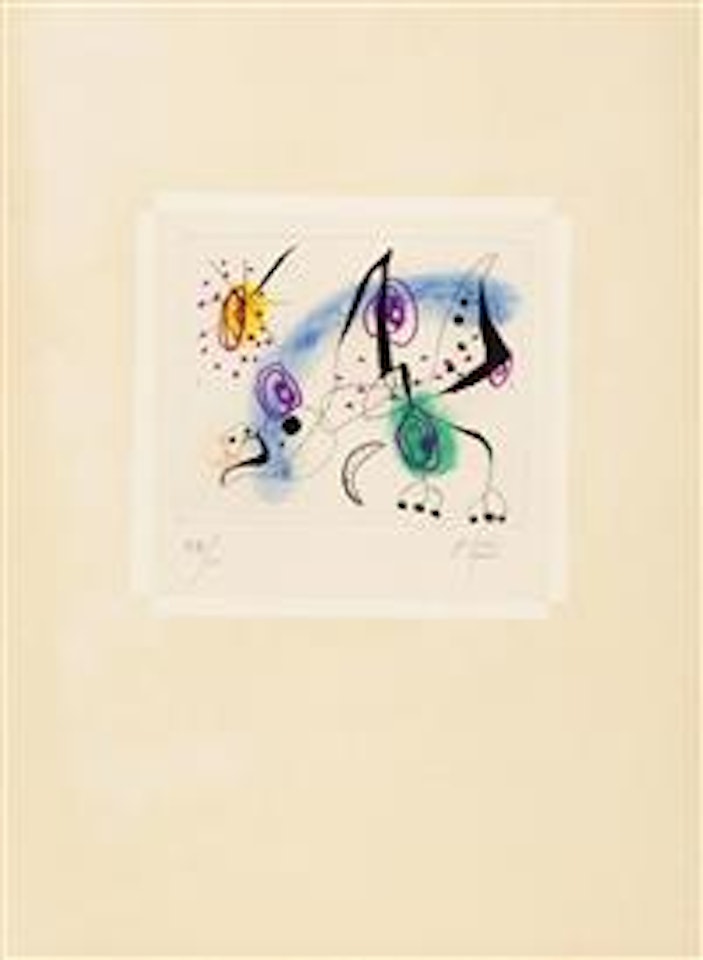 From: Suite La Bague D'aurore by Joan Miró