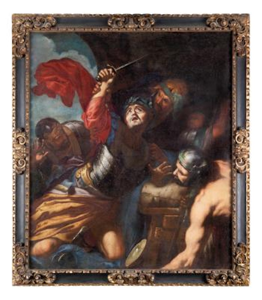 La morte di Saul by Antonio Zanchi