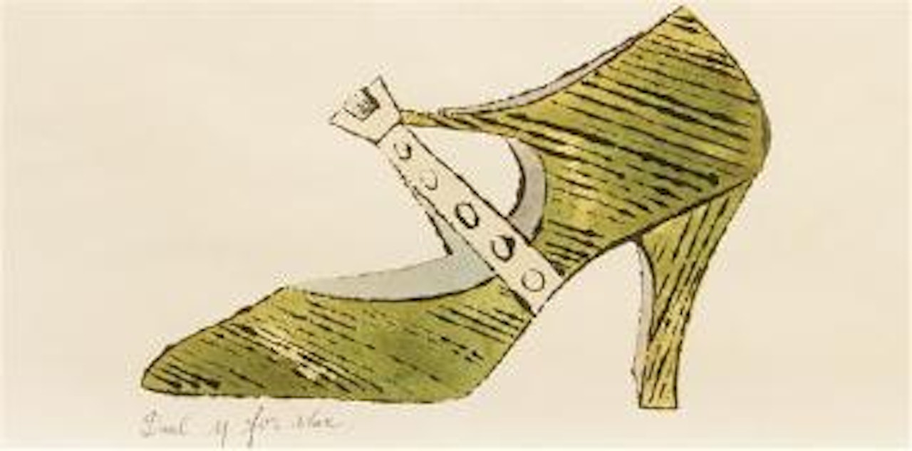 Dial M for Shoe by Andy Warhol