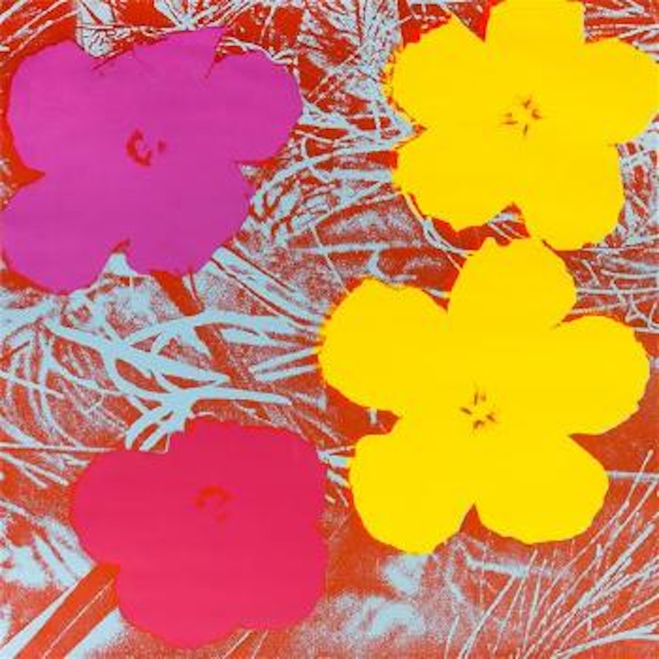 Flowers III by Andy Warhol