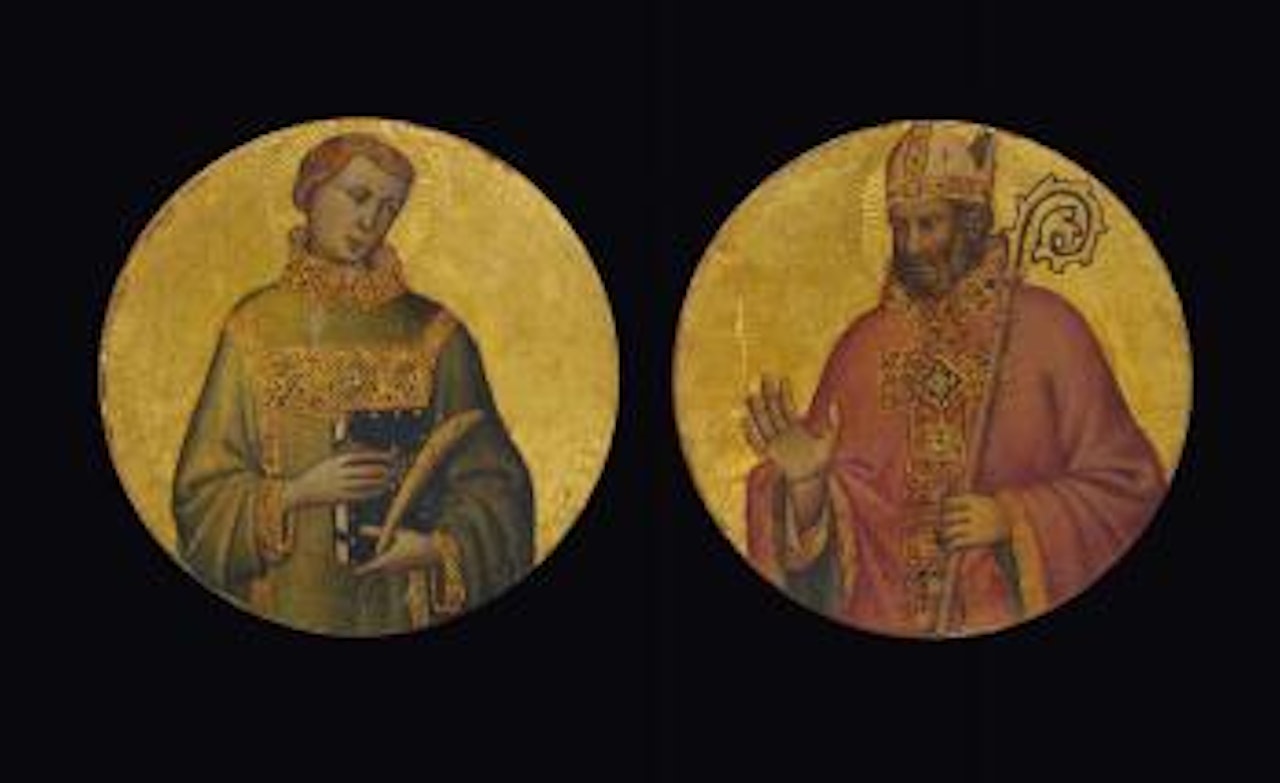 Santo Martire. Santo Vescovo by Florentine School