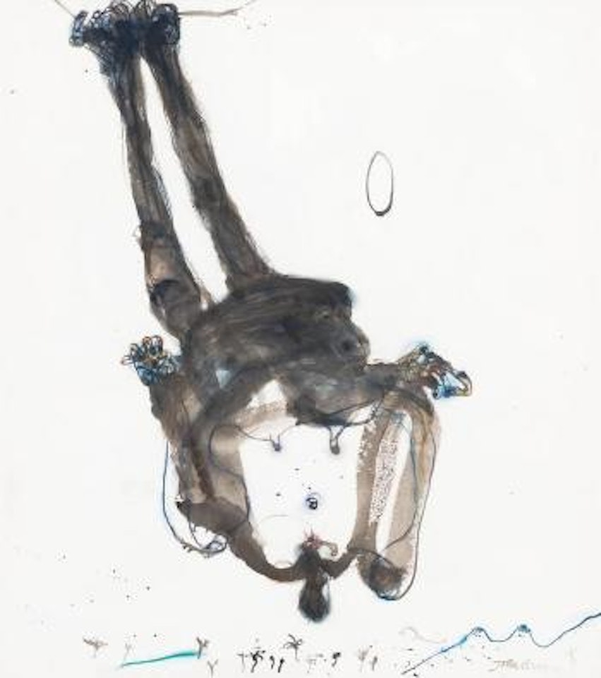 Swinging monkey I by John Olsen