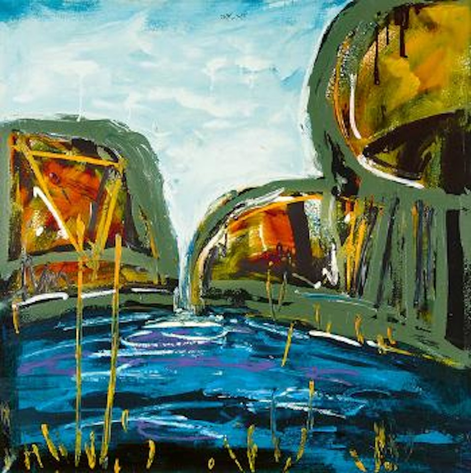 La Sorgente by Mario Schifano