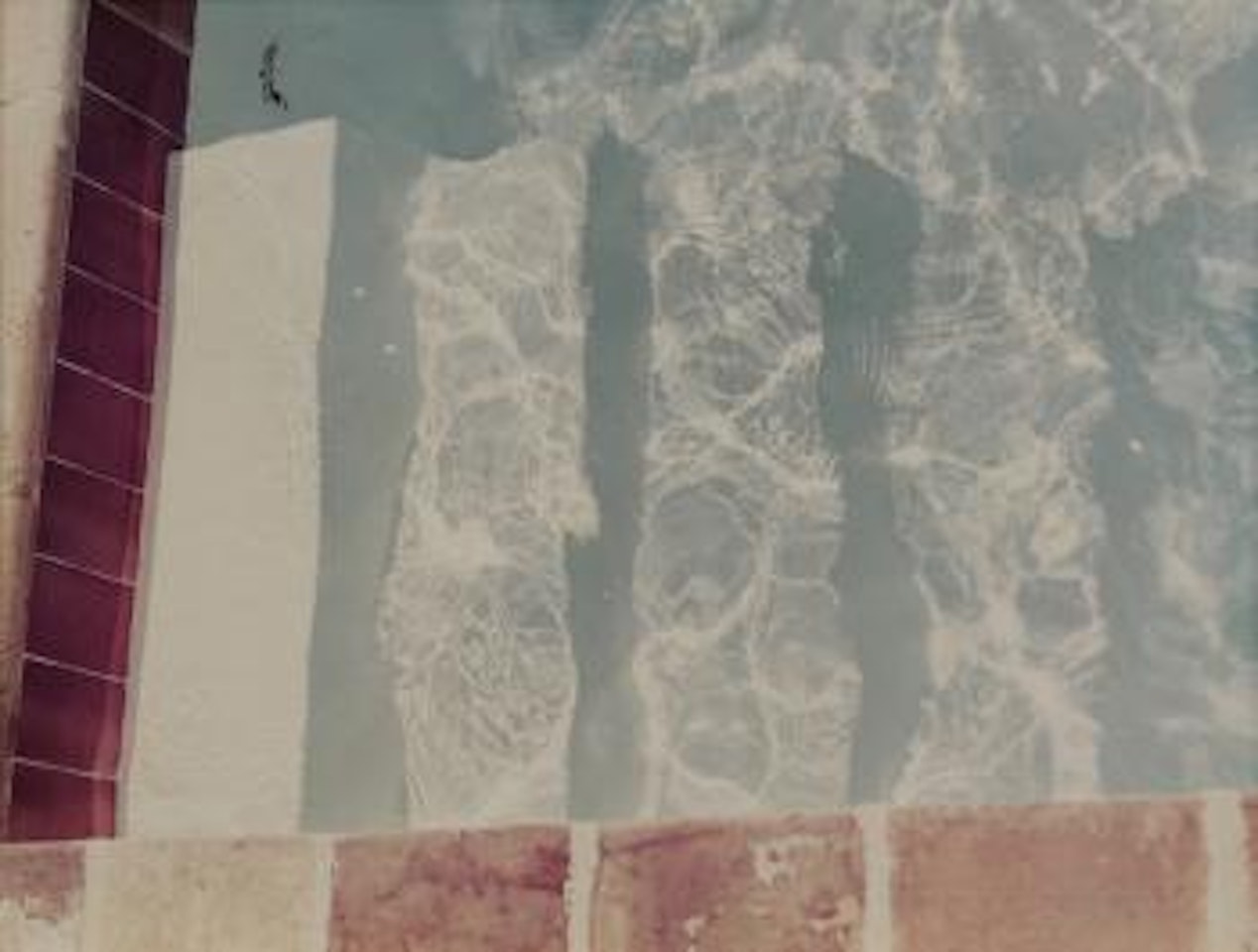 Steps into Water, from '20 Photographic Pictures' by David Hockney